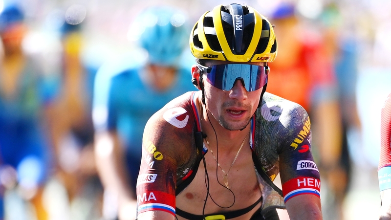 Roglic has played a part in helping his team-mate Jonas Vingegaard to grasp the yellow jersey