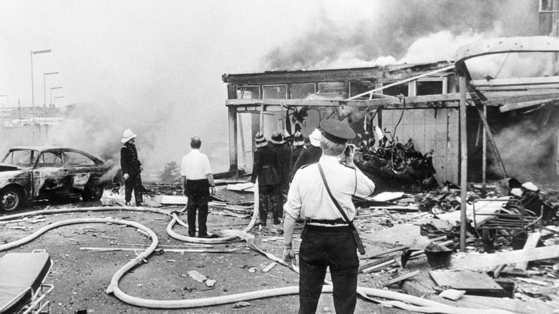 The bombs started at 2.10pm at Smithfield and continued across the city