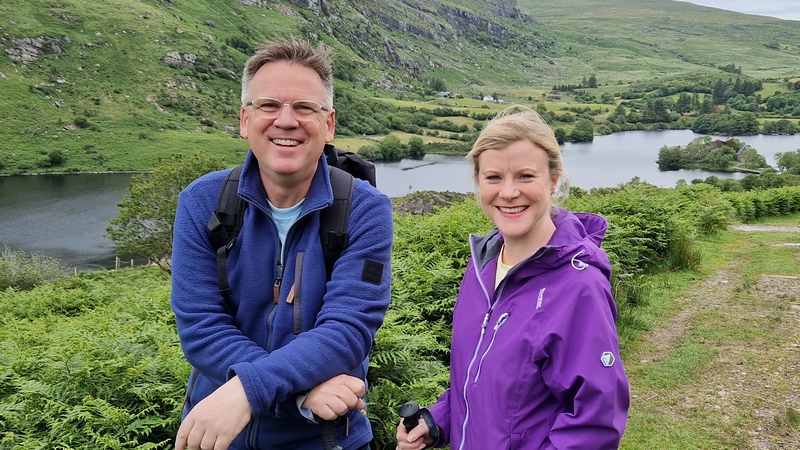Derek Mooney and Nuala Carey