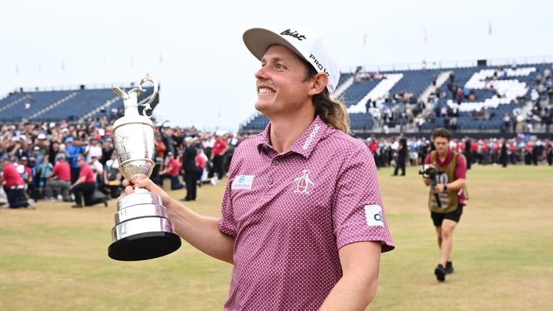 Cameron Smith: 'I just won the British Open and you are asking about that?'