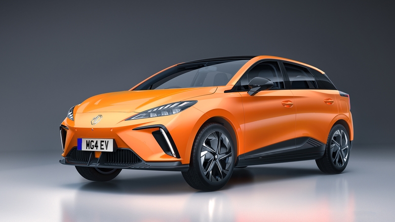 The MG 4 hatchback is due here around September.