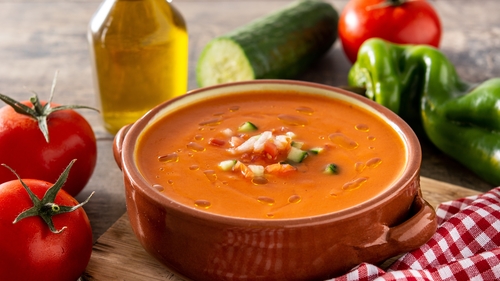This chilled Spanish soup is great for those hot summer days.
