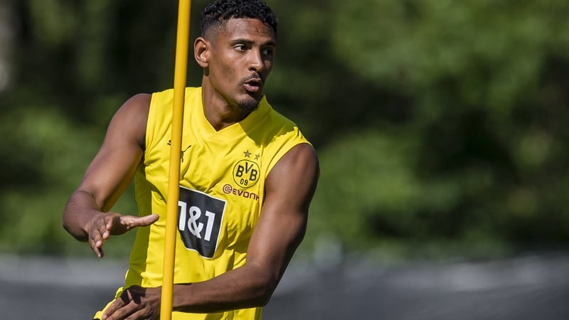 Sebastien Haller had been training with Borussia Dortmund in the Swiss spa resort of Bad Ragaz in the last few days