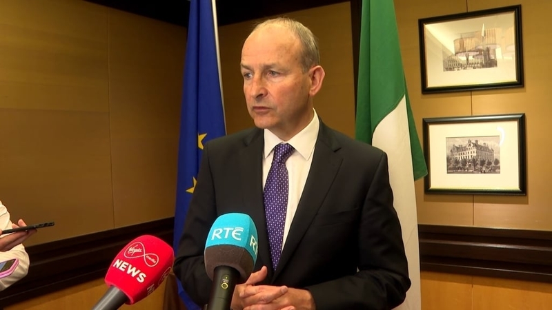 Micheál Martin was speaking during a visit to Japan