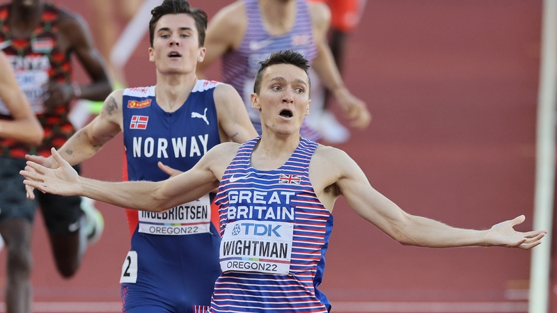 Jake Wightman could barely believe it when he crossed the finish line to win gold