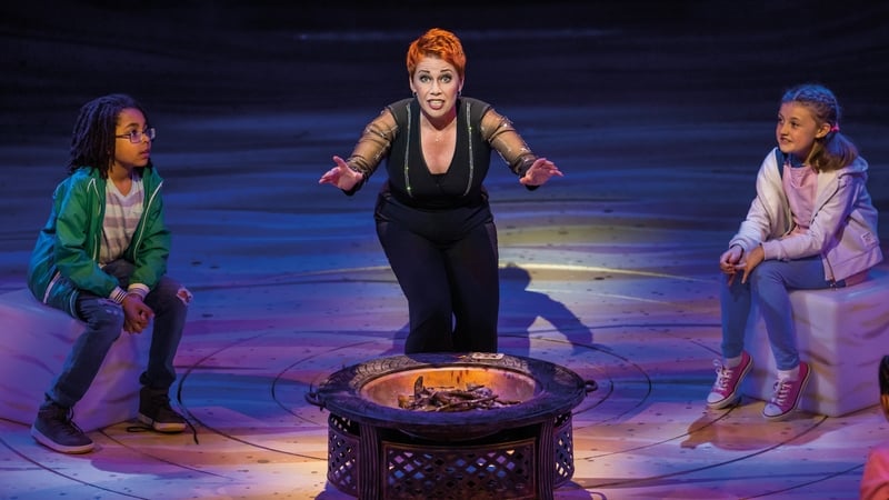 Linzi Hateley in Joseph and the Amazing Technicolor Dreamcoat at The London Palladium (Photo: Tristram Kenton)