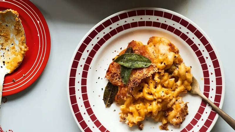 A family favourite, with a tasty sage and breadcrumb topping.