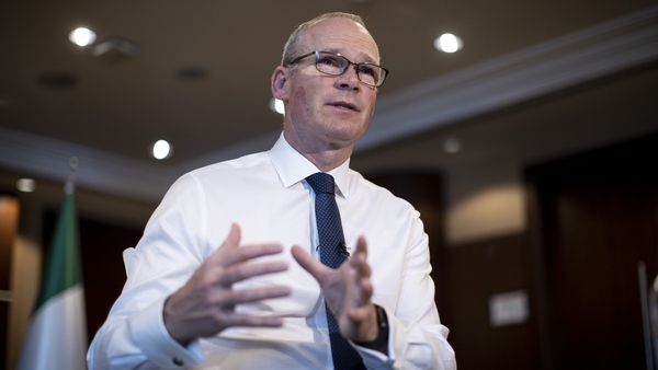 Simon Coveney is in Belfast to meet political leaders to discuss the ongoing power-sharing impasse at Stormont (File image)