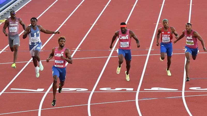 Noah Lyles was an authoritative winner of the 200m