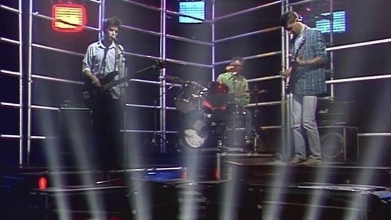 Clare band 'At The Window' on Visual Eyes (1987)