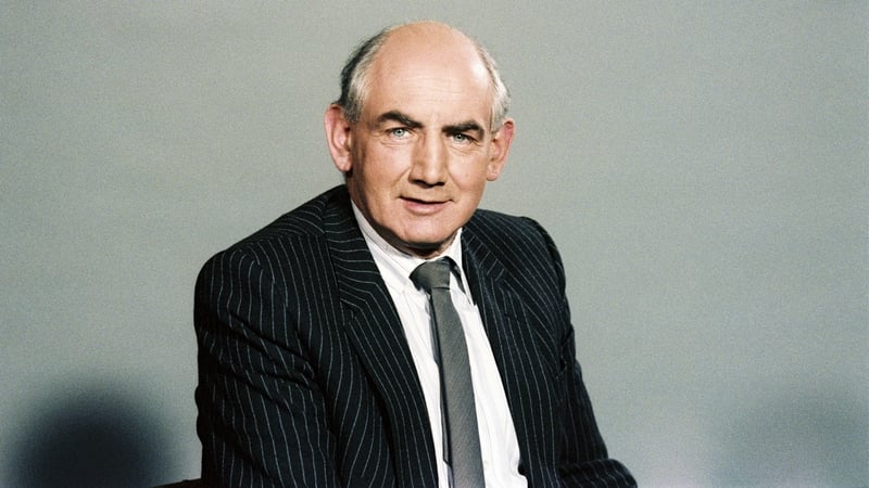 Kieran Crotty, seen here in May 1983, was first elected as a TD in 1969