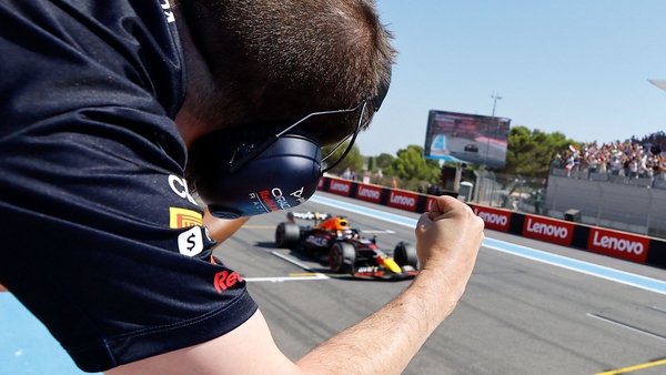 Verstappen takes the chequered flag
