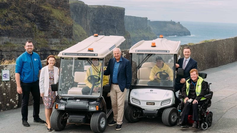 The introduction of the two vehicles is the latest in a series of measures introduced at the visitor attraction to enhance on-site accessibility (Photo: Eamon Ward)