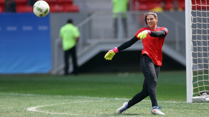 Hope Solo made 202 appearances for the US