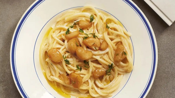Crunchy lettuce is the perfect accompaniment for this dish.