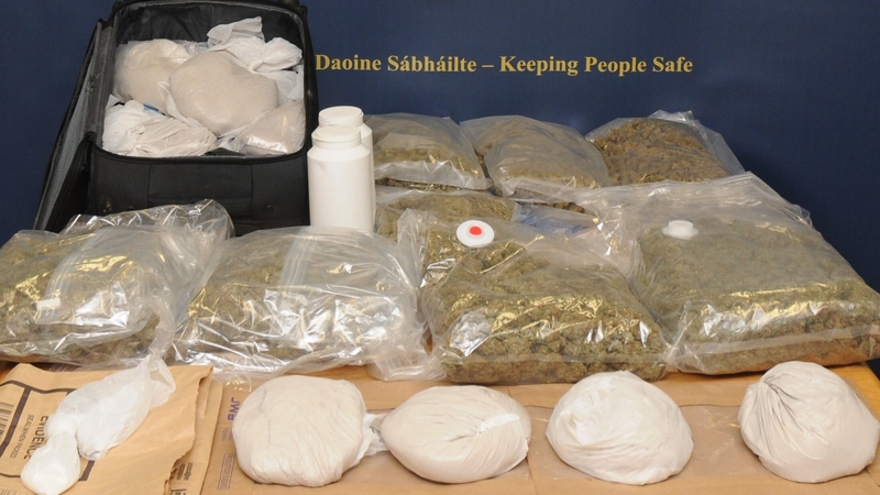 15kg of heroin worth around €2.1m and 22kg of cannabis worth around €440,000 were seized