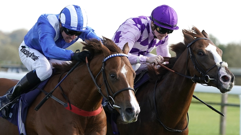 Jim Crowley and Raasel (l)