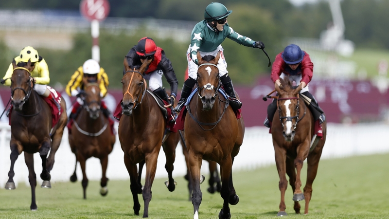 Nashwa was last seen on the racecourse when winning the Nassau Stakes at Goodwood in July