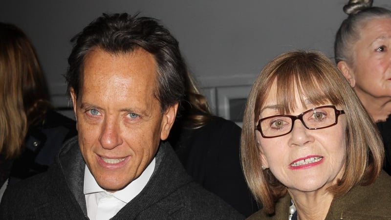 Richard E Grant and his late wife, Joan Washington