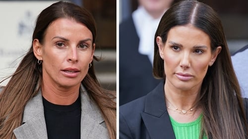 Colleen Rooney and Rebekah Vardy