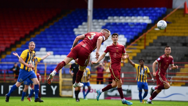 Stephen Walsh continued his excellent season in front of goal