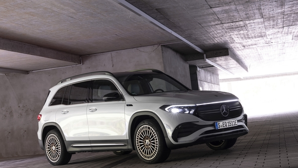 The Mercedes EQB.