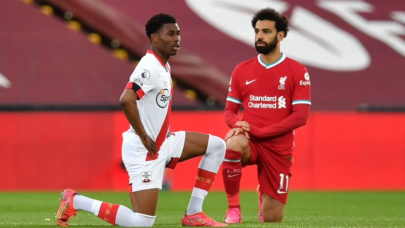 Players have been taking the knee before kick-off in an effort to highlight racial issues