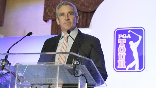 Jay Monahan announced a record PGA Tour prize fund