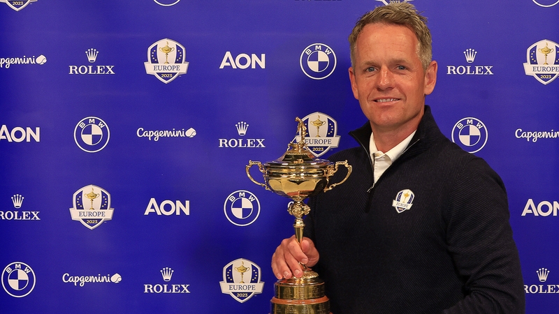 2023 European Ryder Cup Captain Luke Donald