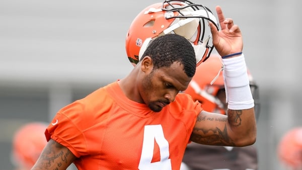 The Browns traded three first-round picks for Deshaun Watson in March and signed him to a five-year, $230m contract with all money fully guaranteed