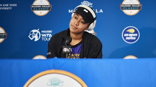 Naomi Osaka has slipped to 41 in the world rankings