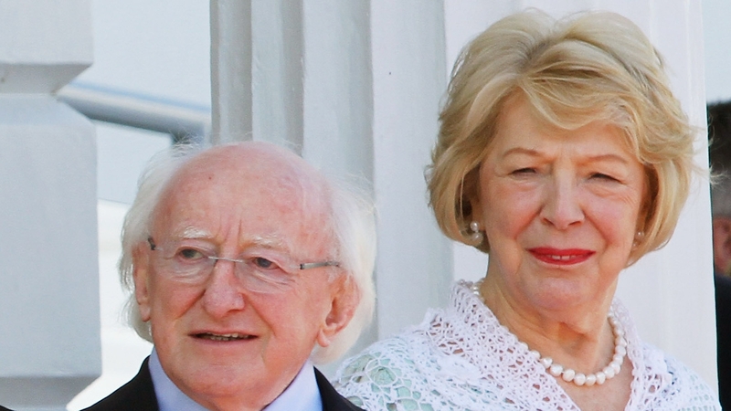 President Michael D Higgins and Sabina Higgins (File pic)