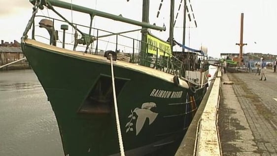 Greenpeace Rainbow Warrior in Dublin (2002)