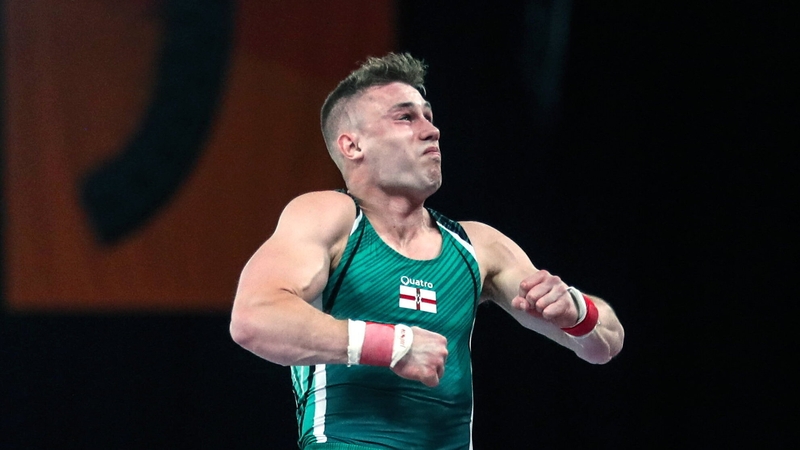 McAteer was competing in his second Commonwealth Games