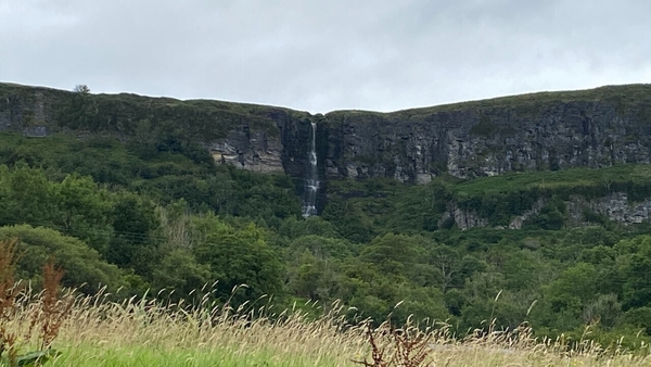 It is reported that the man fell down a gully into a stream