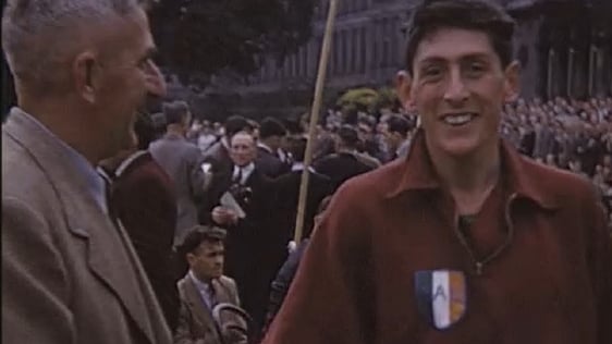 Ronnie Delany at Trinity College Dublin (1954)
