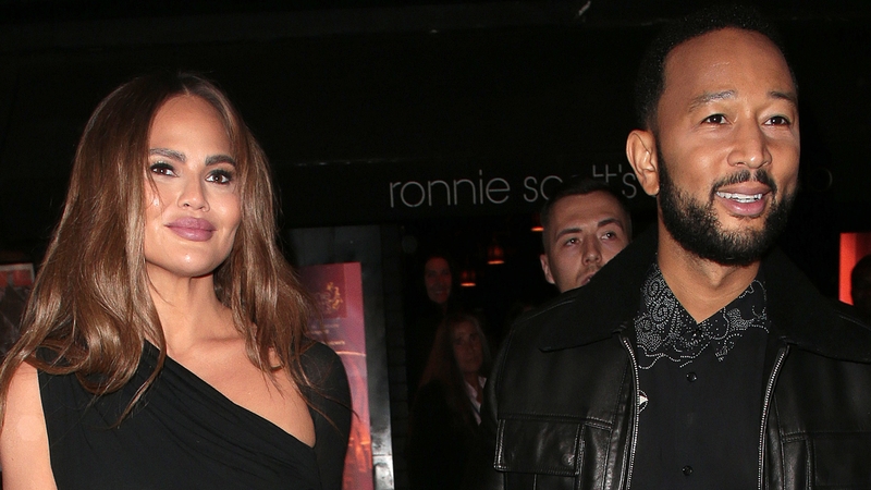Chrissy Teigen with husband John Legend