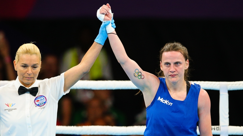 It's bronze at least for Michaela Walsh