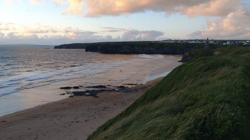 The incident happened in Ballybunion shortly after 6pm (Pics: Damian Stack)
