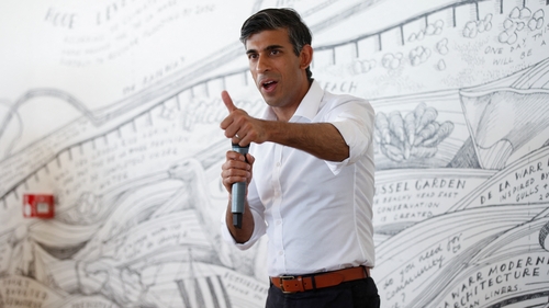 Rishi Sunak bragged that he had started changing public funding formulas (File pic)