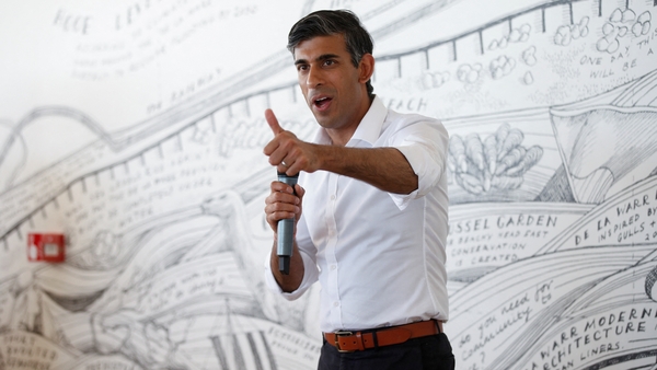 Rishi Sunak bragged that he had started changing public funding formulas (File pic)