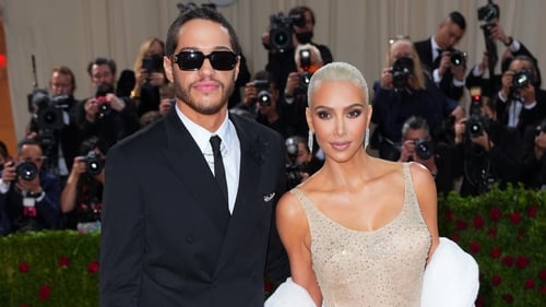 Pete Davis in happier times with Kim Kardashian