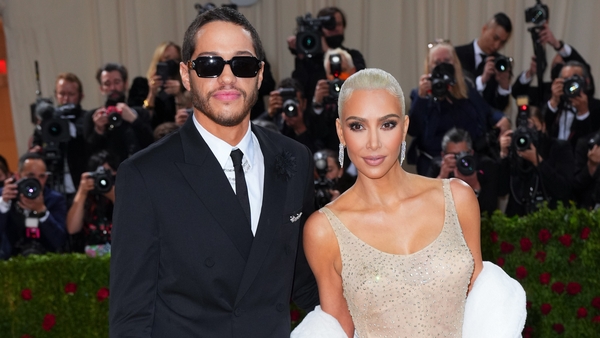 Pete Davis in happier times with Kim Kardashian