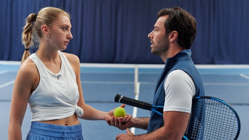 Ella Lily Hyland and Aidan Turner in Fifteen-Love - set to premiere next year