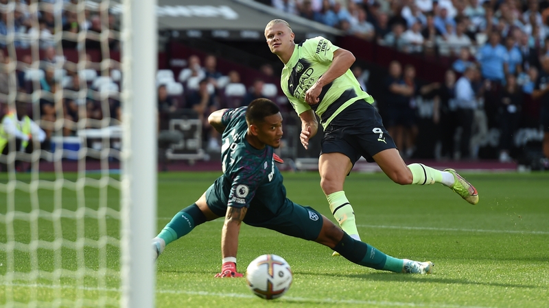 The pressure is on Erling Haaland