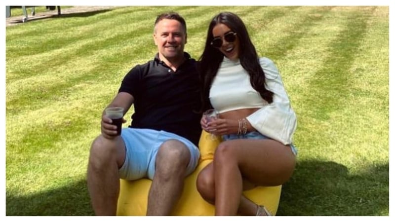 Michael Owen with his daughter Gemma