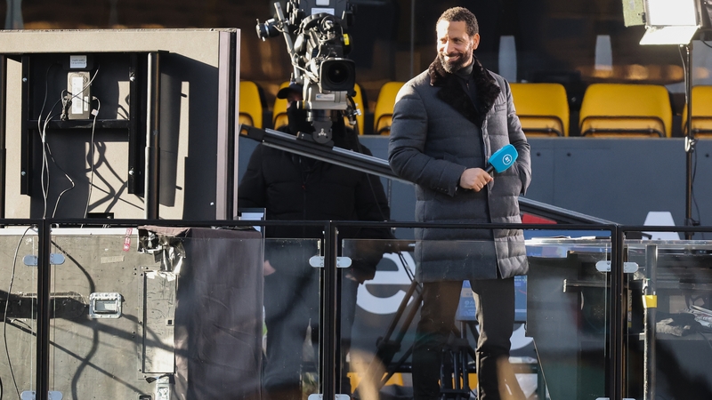 Rio Ferdinand was working for BT Sport at Molineux when the racist abuse allegedly took place