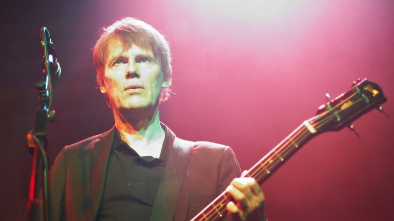 Darryl Hunt of The Pogues performs on stage at O2 Academy on December 16, 2010