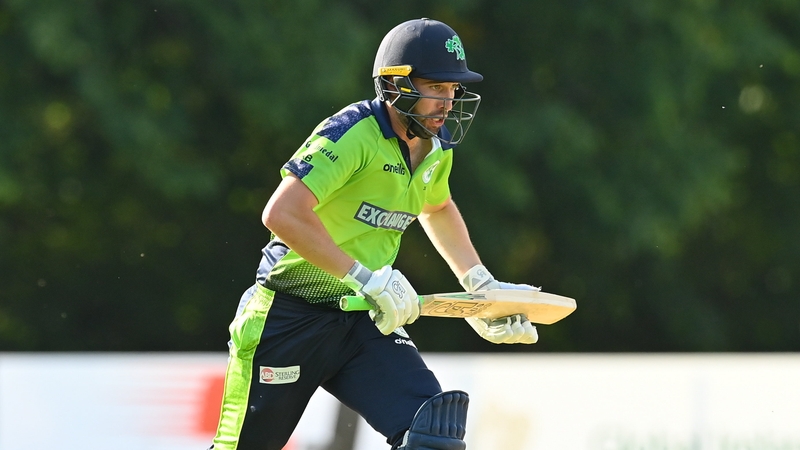 Captain Andrew Balbirnie racked up 51 runs against the visitors
