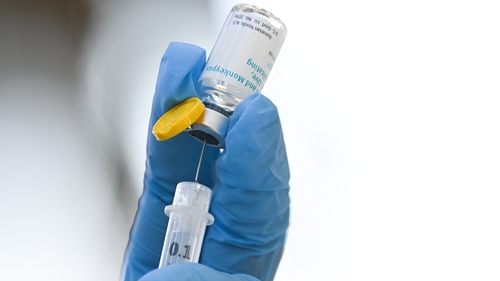 There is a global shortage of monkeypox vaccine (file image)